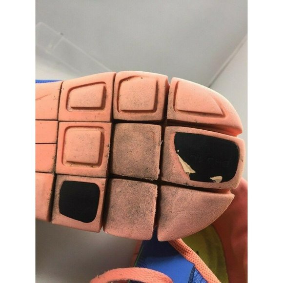 Nike Free 4.0 V3 Womens 11 Blue Lightweight 2013 Running Workout Training Shoes - Picture 11 of 11